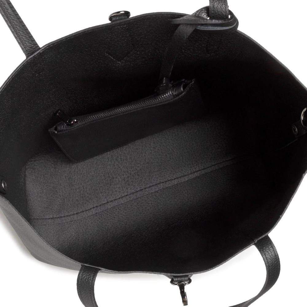 
                      
                        Sac en Cuir Véritable "Dames"-Élégant Cuir Véritable-Noir
                      
                    