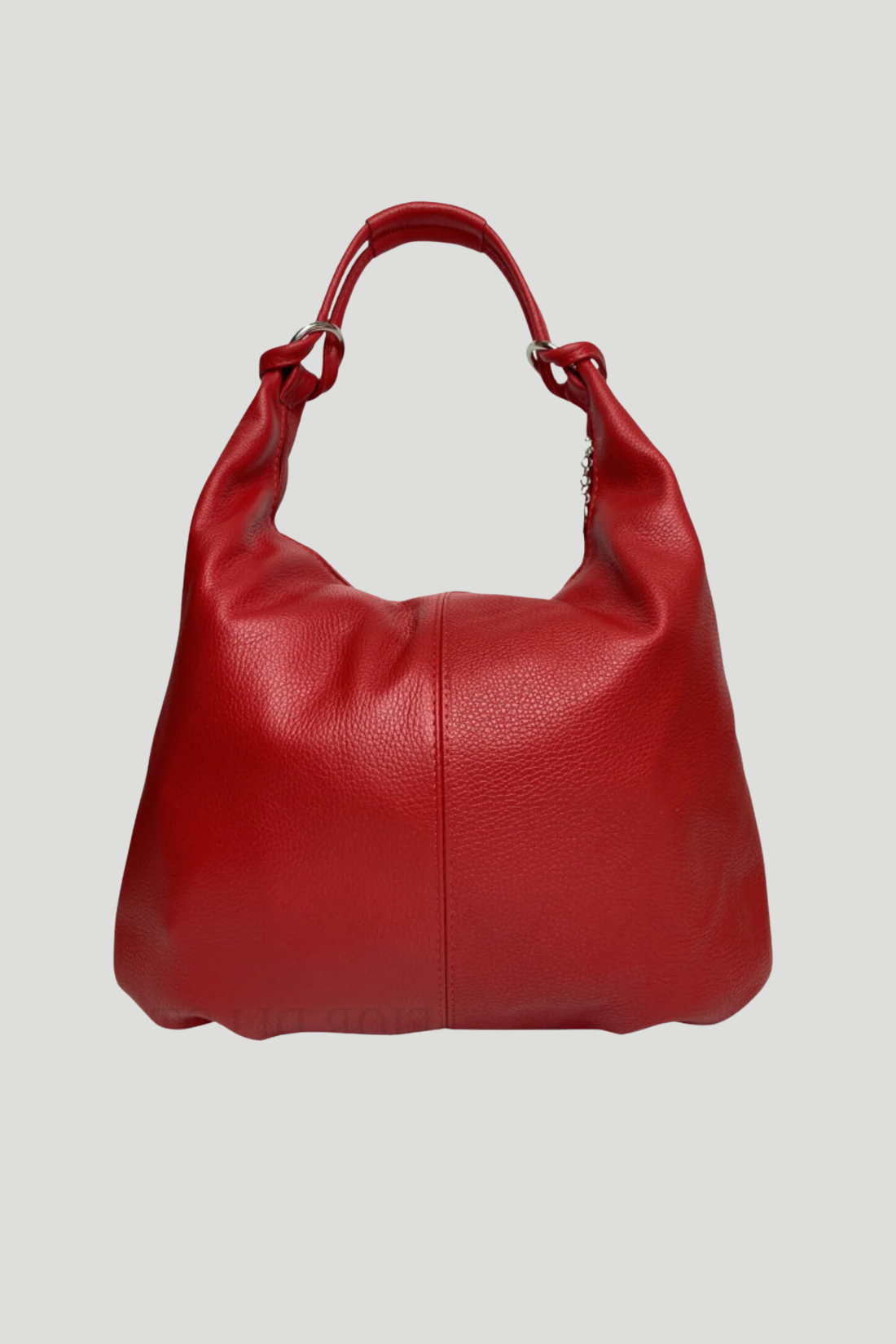 Borsa in vera Pelle "Eden" Borsa a tracolla pelle martellata - Colore Rosso