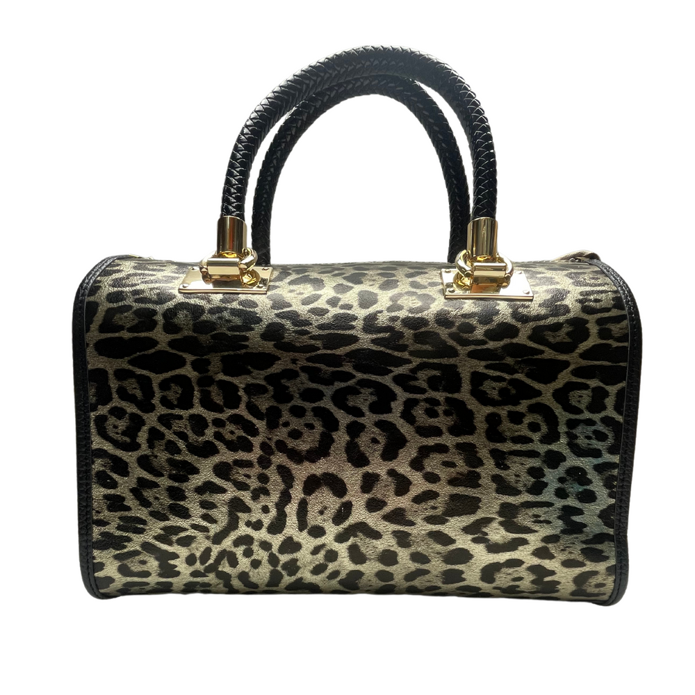 
                      
                        Borsa Bauletto in vera Pelle "Amelia" - audacia e lusso nel proprio stile - Animalier Oro Giallo
                      
                    