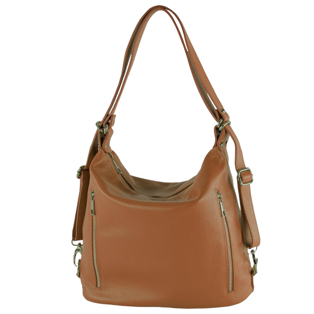 Borsa Zaino in vera Pelle 2 in 1 