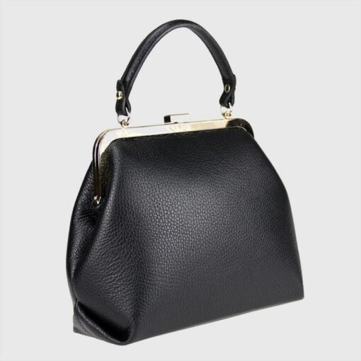 Borsa "Giada" - Pochette elegante e versatile Retrò - Colore Nero