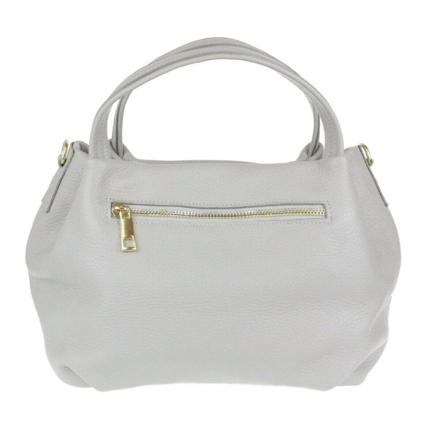 Borsa in vera Pelle "Aurora" - Morbida Pelle - Colore Bianco