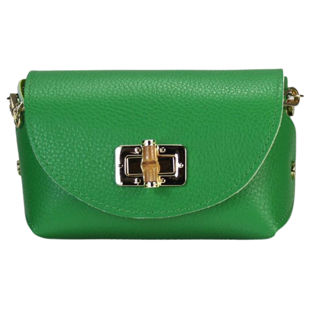 Borsa in vera Pelle "Chicca" - Mini Bags - Colore Verde