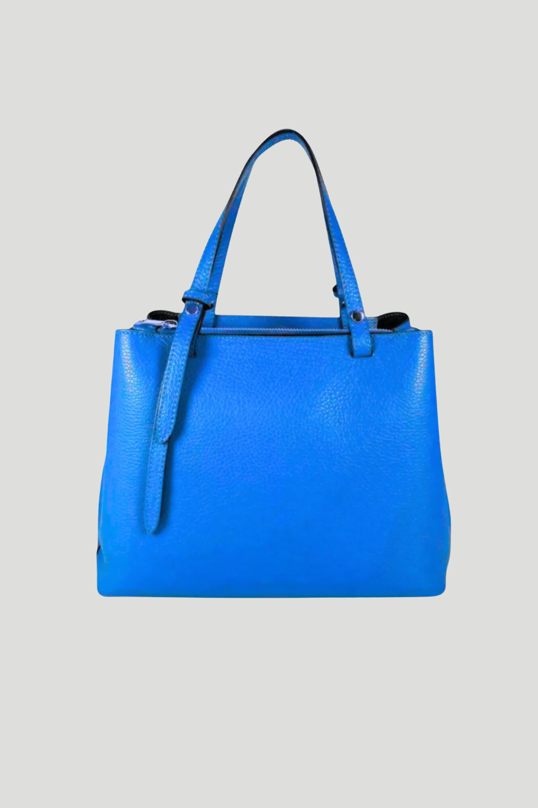 Borsa in vera Pelle "Elysia" - Design e rifiniture Alta Qualità - Colore Blu