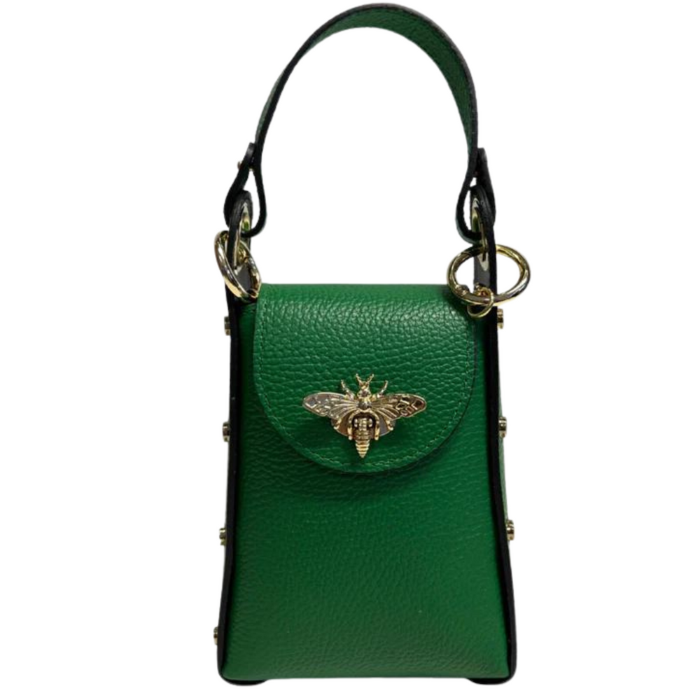 
                      
                        Borsa in vera Pelle "Verve" - Mini Bags Moscettone Ape
                      
                    