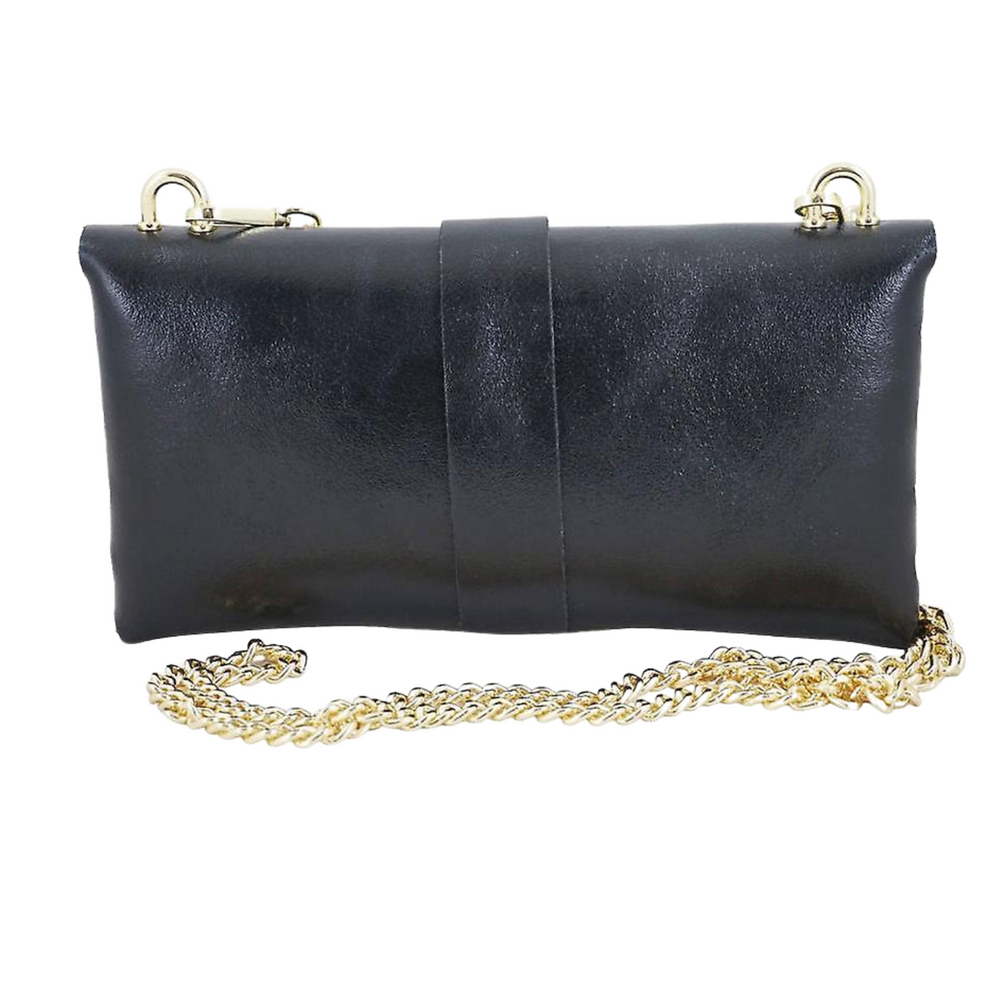 
                      
                        Borsa in vera Pelle "Camilla" - Pochette elegante - Colore Nero
                      
                    