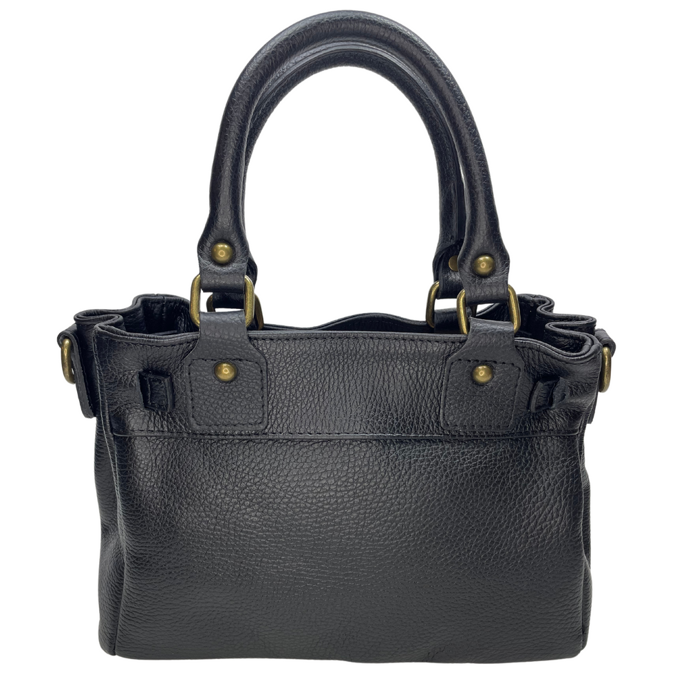 
                      
                        Borsa in vera Pelle "Giovanna" - Alta Qualità Made in Italy - Colore Nero - YULUBAGS
                      
                    