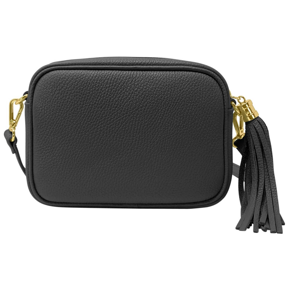 
                      
                        Borsa in vera Pelle "Lyra" - Pochette con Pendolo - Colore Nero
                      
                    