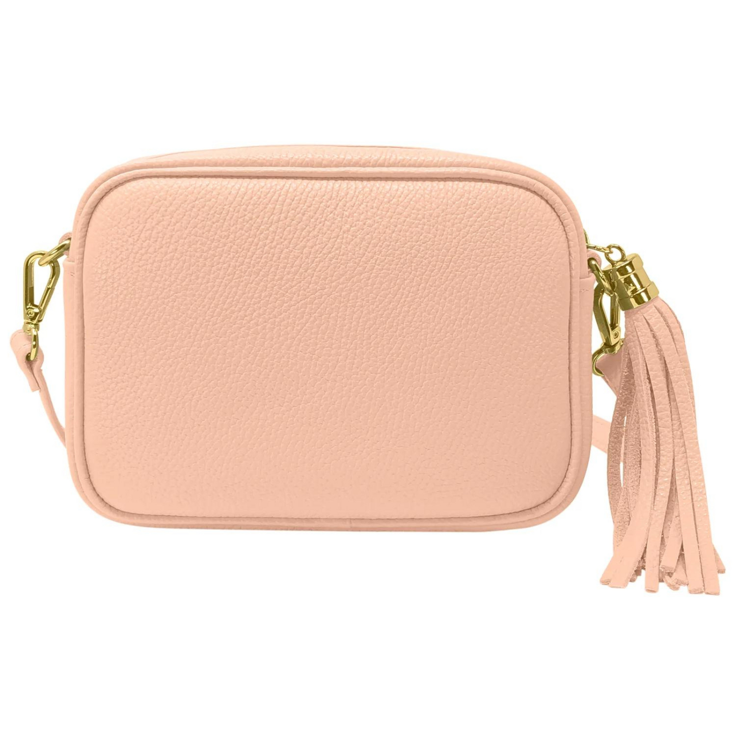 Borsa in vera Pelle "Lyra" - Pochette con Pendolo - Colore Rosa