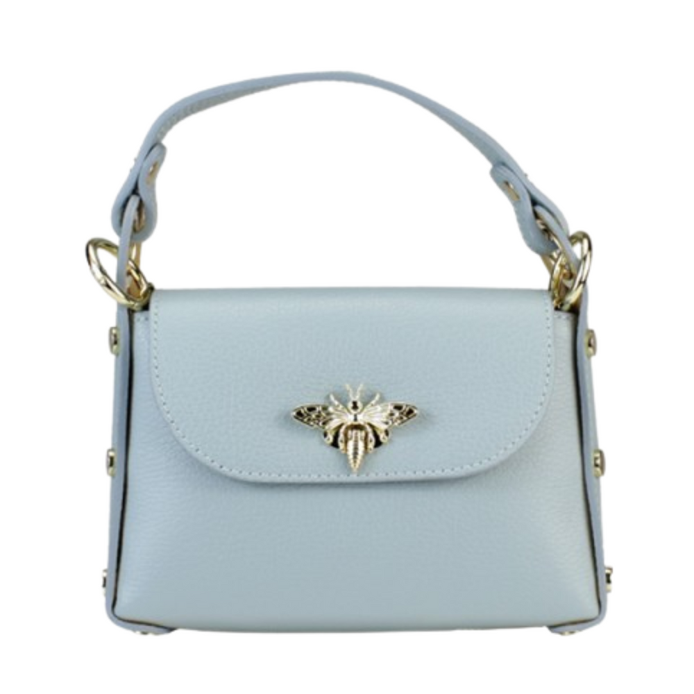 
                      
                        Borsa in vera Pelle "Siren" - Mini Bag Moschettone Ape
                      
                    